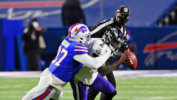 Mario Addison wasn't as effective as the Bills hoped he'd be last season.
